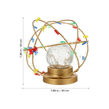 

1pc Crack Ball String Light Desktop Decor Lamp Ornament Scene Decor