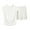 White, variant on Timegard Summer Outfits for Women Lightweight Soft Loungewear V Neck Shorts Loose Solid Color Pjs Sets