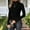 *Black, variant on Womens Ribbed Long Sleeve High Neck Tops,Fall Winter Fitted Thermal Underwear Tops Black,Womens Plus XXL