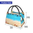 thumbnail image 2 of Fotbe Boards and Beach Bolsa Térmica Portátil con Estampado, Bolsa de Entrega de Alimentos Aislada, Bolsa Reutilizable de Gran Capacidad para Comidas y Supermercado, 2 of 6