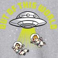 thumbnail image 3 of Mickey & Friends - Ufo Out Of This World - Men's Long Sleeve T-Shirt, 3 of 5