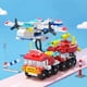 thumbnail image 2 of Bloques de construcción de modelo de Puerto espacial de aviación para niños, juguetes de construcción, formas de vehículos, juguetes de desarrollo de inteligencia para bebés, regalo, 6 en 1, 2 of 3