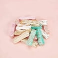 thumbnail image 4 of 1Bag 18pcs 9 Syles Elastic Fold Over Ribbon Stretch Solid Sewing Printed Headbands Elastic Spandex Ribbon for Garment Bow Stretch Knitting Elastic(0.59in wide), 4 of 8