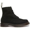 thumbnail image 2 of Dr Martens 1460 Pascal Men's Water Resistant Milled Nubuck Leather Boot In Black Size 10.5 M, 2 of 6