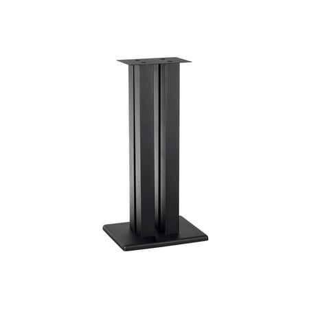Monoprice Monolith 24 Inch Speaker Stand (Each) - Black | Supports 75 lbs Adjustable Spikes Compatible With Bose Polk Sony Yamaha Pioneer and others - image 8