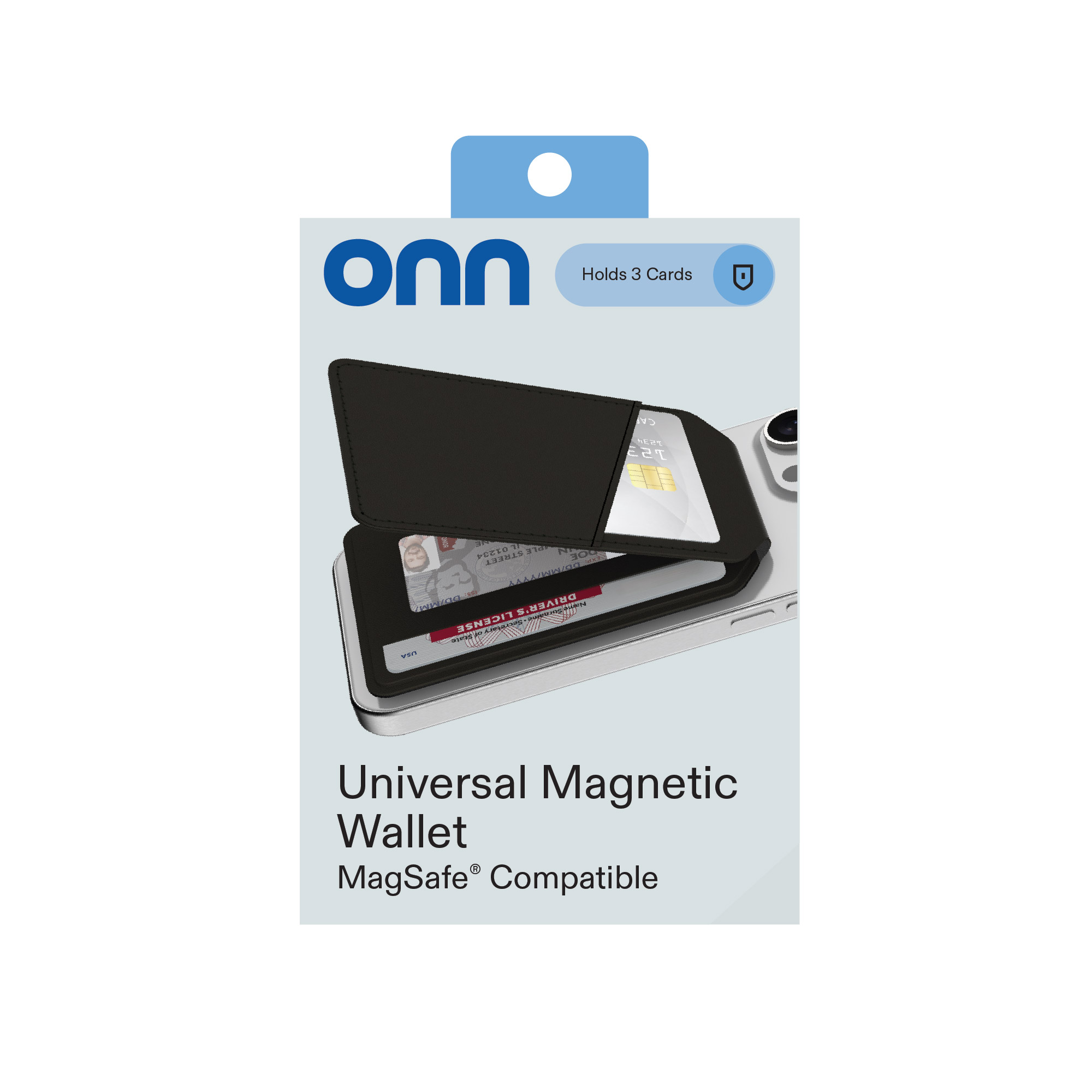 onn Universal Magnetic 3-Card Wallet for Smartphones photo 8