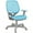 bleu, variante sur Vinsetto Petite Chaise de Bureau en Maille avec Roulettes de Sécurité, Gris