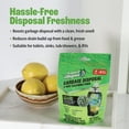 thumbnail image 2 of Liquid Rhyno Garbage Disposal Pods, Bag, 7.38" Height x 2.5" Length x 5.25" Width (4-Pack), 2 of 9