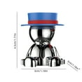 thumbnail image 3 of Kchsji Car Phone Mount Magnetic Auto Dashboard Metal Figurine Character Holder Universal Cell Phone Stand for Cars Trucks SUV 360° Rotatable Funny Decor Smartphones Navigation Accessories, 3 of 6