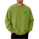 thumbnail image 1 of Ceisia Men's St. Patrick's Day Clover Print Sweatshirt | Relaxed Winter Festive Casual Pullover Gift, 1 of 5