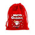 thumbnail image 1 of Dsscvnef Christmas Bag Red Velvet Drawstring Bag Christmas Packaging Bag Jewelry Bag Christmas Snack Bag Drawstring Bag Cool Christmas Ornament Christmas Ornament Daughter, 1 of 6