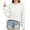 White, variant on Plebaso Womens Knitted Sweater Fall Winter Long Sleeve Warm Pullover Sweater Tops for Women
