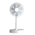 thumbnail image 1 of Ventilador plegable con altura ajustable Ventilador silencioso recargable Ventilador de escritorio plegable para bateria de 3600mah, 1 of 7
