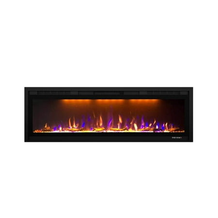 

42 in. Wall Mounted Electric Fireplace