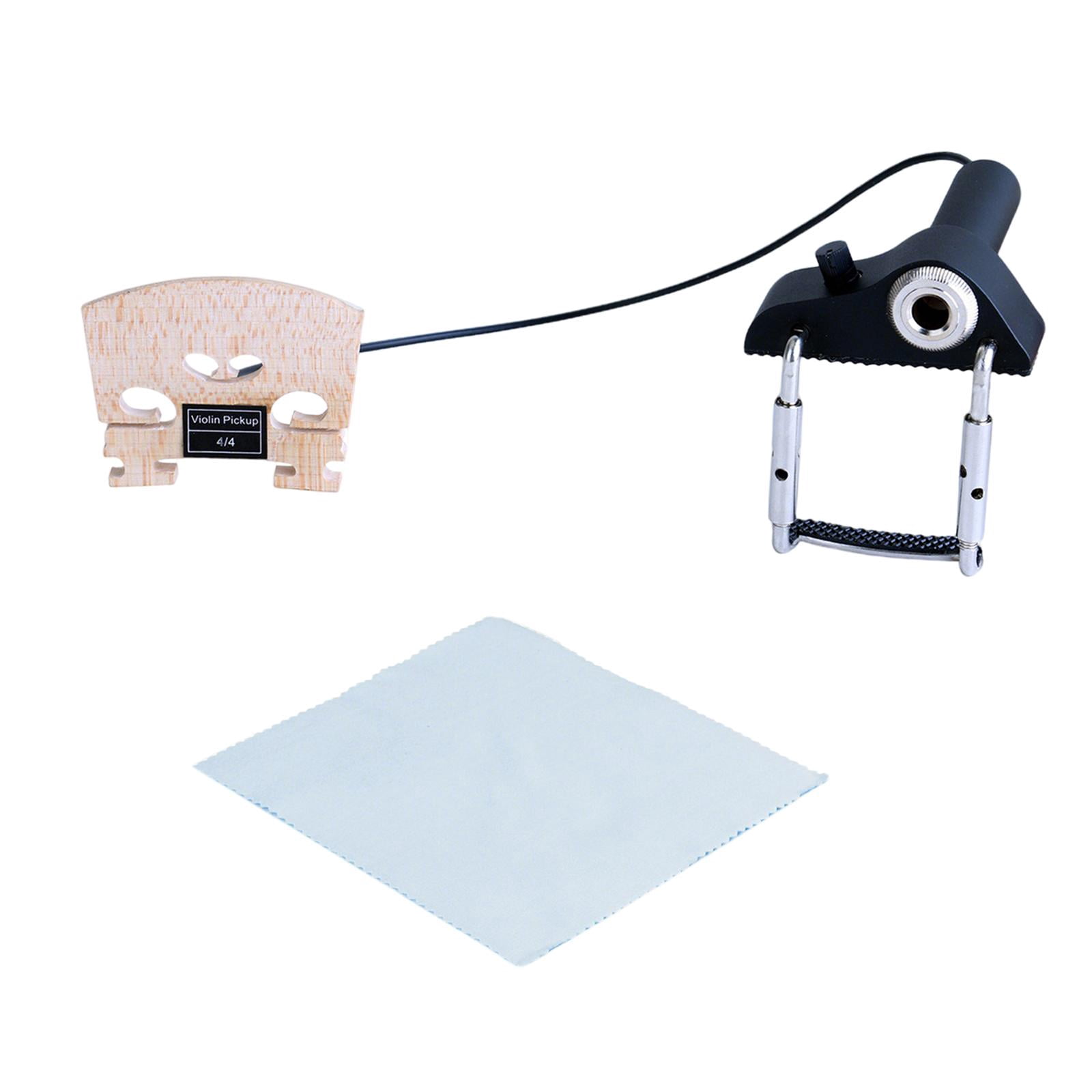 LeeQinersw Pickup for Violin Acoustic Sound Contact Microphone Pickup for Banjo Ukulele