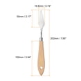 thumbnail image 2 of 4 Pieces 8# Painting Palette Knife Pointy Stainless Steel Art Spatula Scraper Mixing Tools, 2 of 7