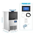 thumbnail image 6 of Homhougo Commercial Ice Maker 140lbs/24h with 22 lbs Storage 6x11 Cubes Commercial Ice Machine 110V Automatic Ice Machine, 6 of 6