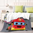 thumbnail image 4 of Super Rescate de Bomberos anti-pilling, suave, ligera, esponjosa y acogedora de lujo para hogar y cocina – Perfecta para niños y adultos,120X180cm, 4 of 6