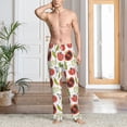 thumbnail image 5 of Vsdgher Tomatoes Print Mens Pajama Pants Sleep & Lounge Pants, PJ Bottoms With elastic waistb and Pockets, 5 of 5
