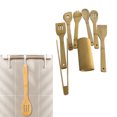 thumbnail image 4 of tredstone Cooking Utensils Portable Soup Spoon Square Shovel Inclined Hole Shovels, 4 of 6