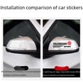 thumbnail image 5 of Pegatinas decorativas para espejo retrovisor de coche, pegatinas para modificación de carrocería, pegatinas personalizadas con el logotipo del coche, pegatinas impermeables y antiarañazos para espejo, 5 of 5