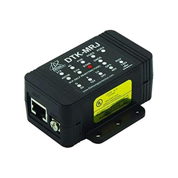 SHIELDED GIGABIT SURGE PROTECTION