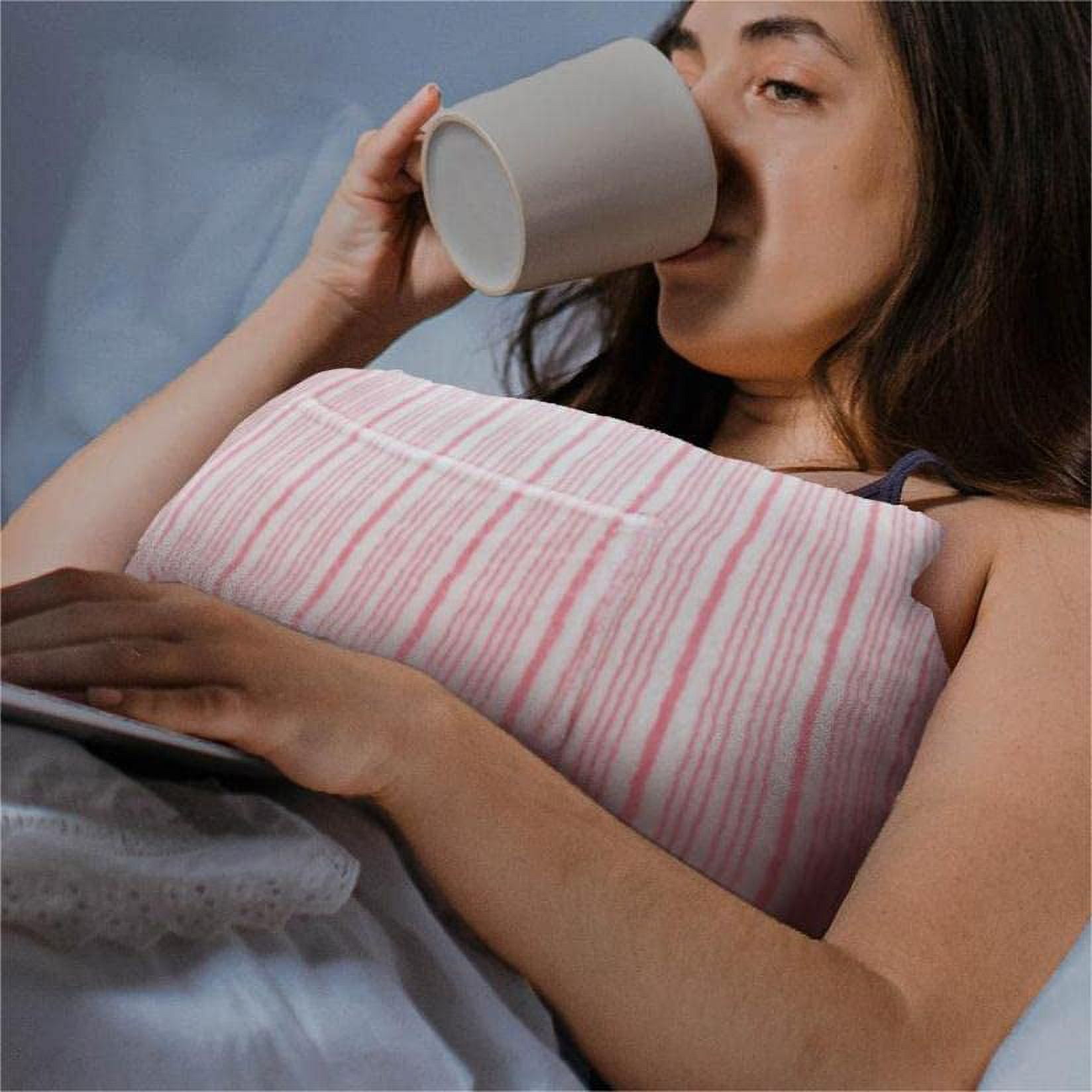 Mastectomy Pillow - Post Surgery Pillow for Breast Cancer, Recovery Breast Pillow for After Heart Surgery, Breast Reduction & Augmentation, Soft Lightweight Heart Pillow with Pockets