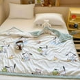 thumbnail image 6 of Cute Anime Sanrio Cartoon Children's Summer Quilt Kawaii Hello Kitty Kuromi Air Conditioning Cool Quilt Comfortable Sleep Quilt, 6 of 10