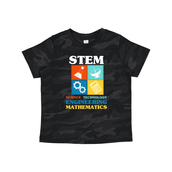 Inktastic Stem School Student Science Engineering Math Boys or Girls Toddler T-Shirt