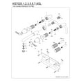 thumbnail image 6 of Kingston Brass KS7026GL Georgian Two-Handle Wall Mount Roman Tub Faucet, Polished Nickel, 6 of 8