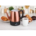 thumbnail image 3 of Euro Cuisine Copper 4 Cup Coffee Percolators, 3 of 5