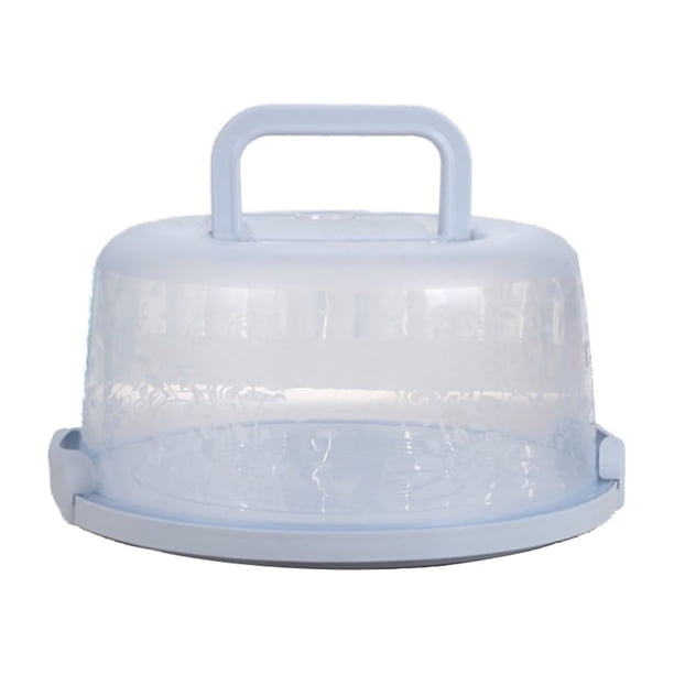 Wosthever Caja para pasteles, paquete Visible, contenedor para cupcakes, refrigerador antideslizante, soporte para magdalenas y postres, portador Organizadores de utensilios de cocina
