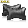 thumbnail image 2 of 2024 Nuevas mini almohadas para el cuello de automóvil de cuero PU cómodas y universales para el reposacabezas del asiento del automóvil, 2 of 5