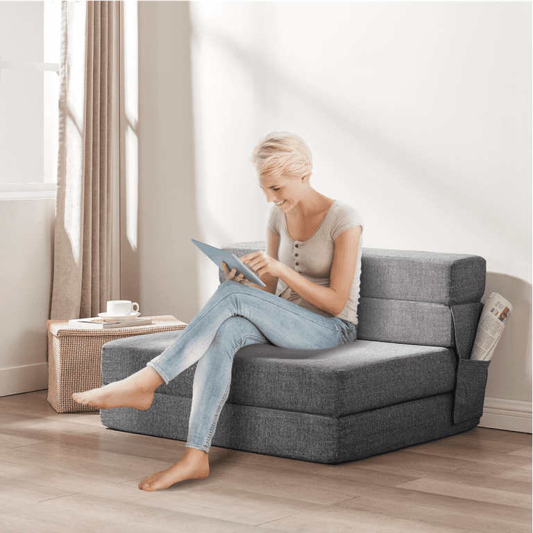 Z-hom Folding Sofa Bed,Twin Size Floor Couch Memory Foam Z-hom Folding Sofa Bed,Twin Size Floor Couch Memory Foam