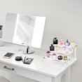 thumbnail image 5 of YYBD Acrylic Display Riser 3 Tier Clear Display Stand Rectangular Tiered Display Stand Cupcake Stand Holder Tabletop Display Riser Shelf for Figures Food Cosmetic Perfume Showcase Organizer Accessory, 5 of 5