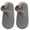 Grey, variant on 1 Pair Ankle Socks Super Soft Lace Trim Non-Slip Highly Elastic Friendly to Skin Keep Warm Solid Color Stretchy Thicken Thermal Women Floor Socks Home Supplies Grey