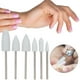 thumbnail image 5 of 6 uds brocas para uñas taladro de decoración de uñas manicura cabezal de pulido accesorios de brocas para pulir uñas, 5 of 8