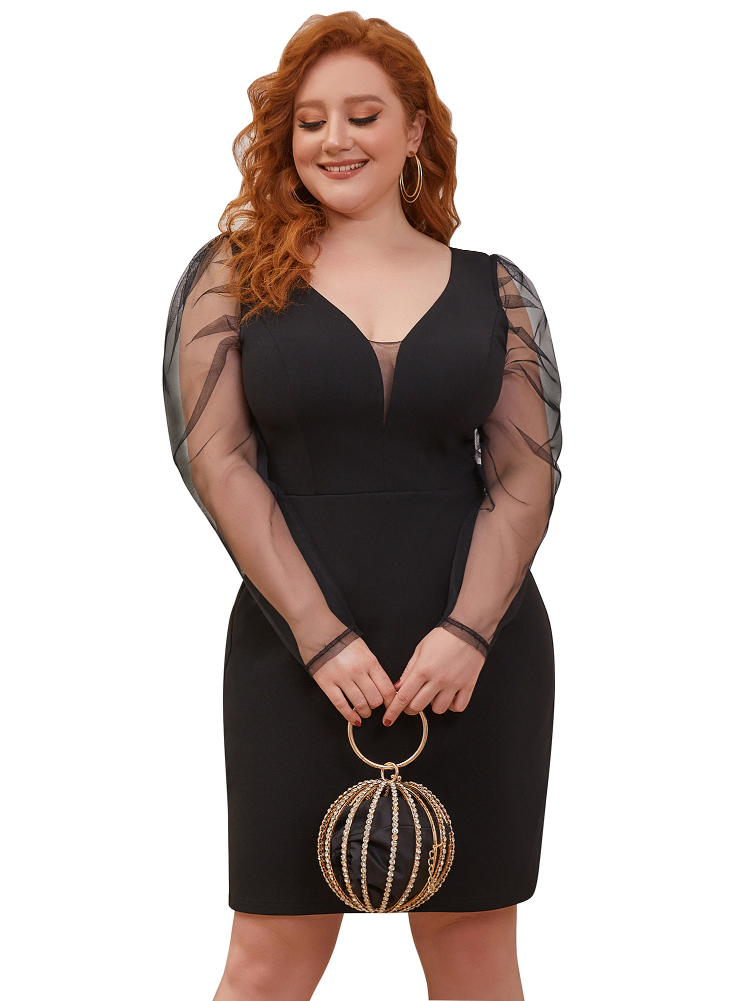 plus size mini formal dresses