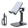 thumbnail image 1 of Soporte para teléfono de escritorio ajustable, soporte para teléfono compatible con funda gruesa para teléfono, 1 of 8