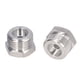 thumbnail image 1 of Adaptador de Barril ZHCH Acero Inoxidable G5/8 1/4 MFL 2 uds, 1 of 5