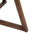 thumbnail image 4 of Kate and Laurel Avery Table Basse Ronde Mi-Siècle, 30 x 30 x 18, Brun Noyer, Table Basse Moderne Décorative pour Rangement et Présentation, 4 of 10