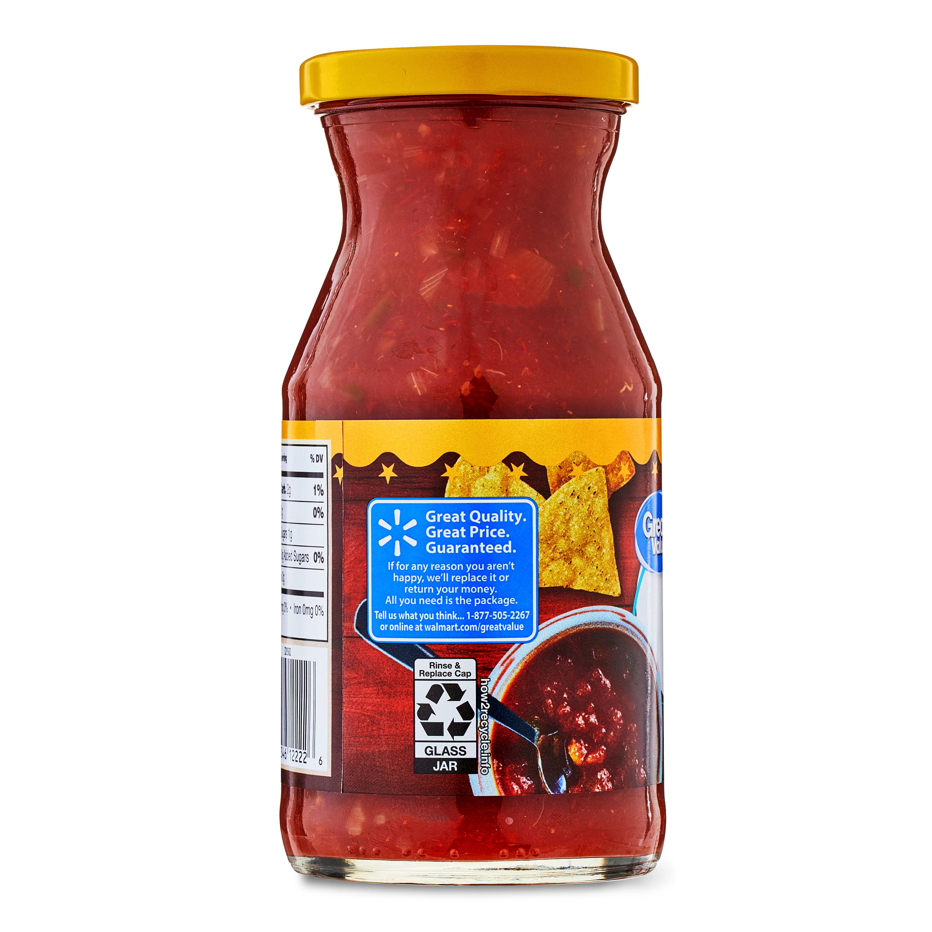 Great Value Medium Picante Salsa, 16 oz