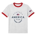 thumbnail image 3 of MAIHAN 250th Anniversary T-Shirt Women Patriotic T-Shirt Plus Size American Flag Shirts Crew Neck Short Sleeve Summer T-Shirt Plus Size T Shirts for Women, 3 of 3