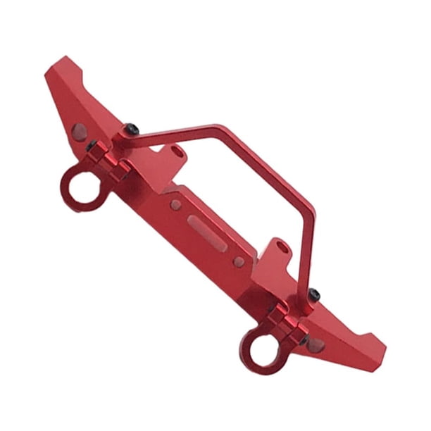 Parachoques delantero Bewildely Aleación de aluminio 1/16 WPL C14 Rojo
