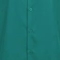 thumbnail image 6 of YLSDY Men's Satin Short Sleeve Shirts 2026 Spring Summer Lapel Collar Button Down Silk Blouses Casual Comfy Dressy Tops Green S, 6 of 6
