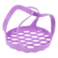 thumbnail image 1 of 1Pc Multifunctional Handheld Steamer Silicone Vegetable Basket Drain Basket, 1 of 9