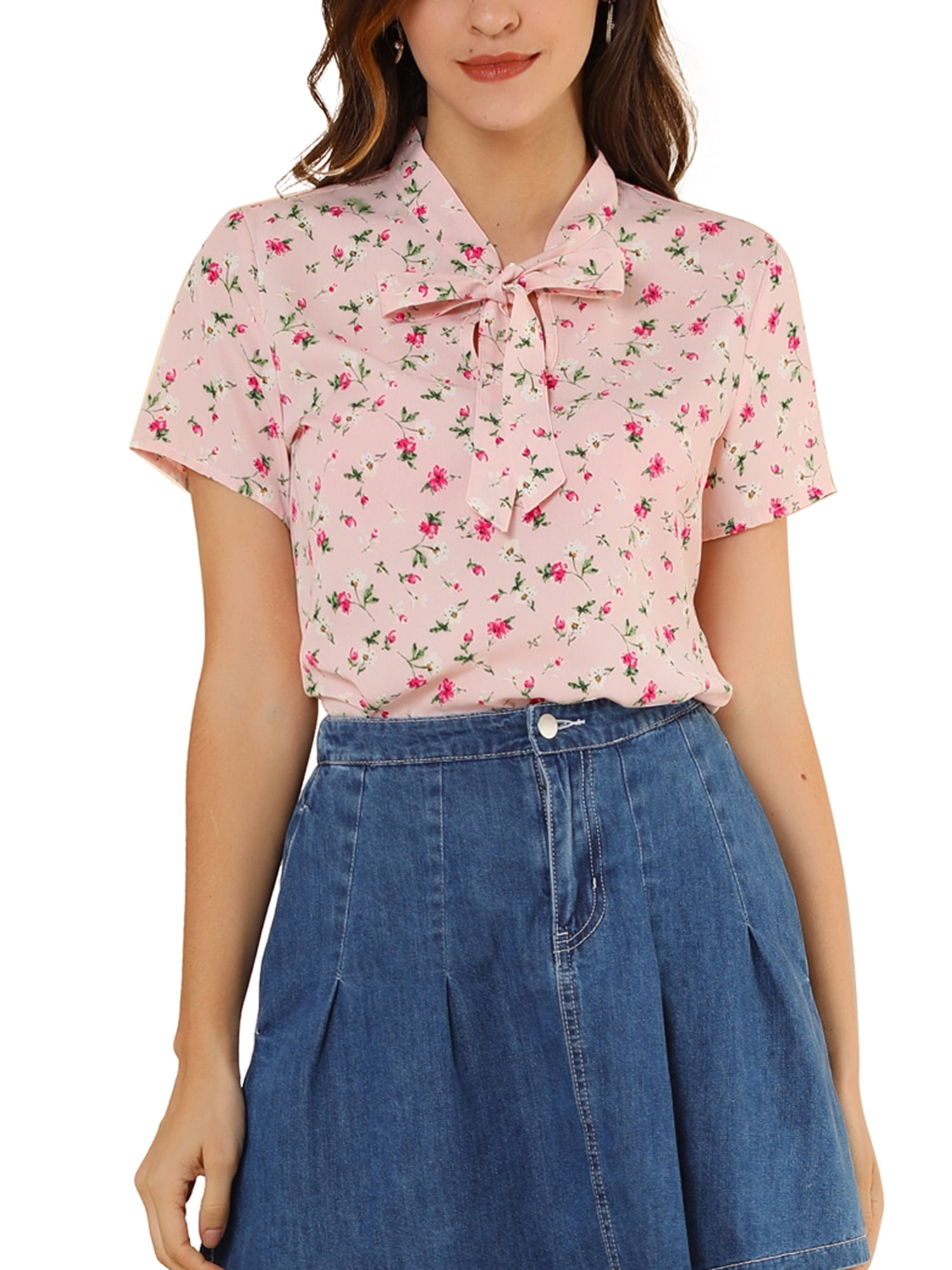 Ribbonbit Tippy Shirring Blouse Vネック 78f0e165-7aa3-5274-9a35-