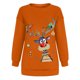 thumbnail image 4 of ICHUANYI Clearance Christmas Fashion Women's Casual Long Sleeve Printed Ladies Sweatshirts Tops(Orange, XL) ICHUANYI WER2023081510595, 4 of 8