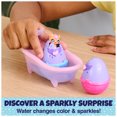 thumbnail image 4 of Hatchimals Alive Make a Splash Playset, 15 Accessories, Bathtub, 2 Color-Change Figures, 4 of 11
