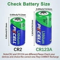 thumbnail image 4 of PKCELL 4 Pack CR123 CR123A 3V Lithium Battery, 4 of 7